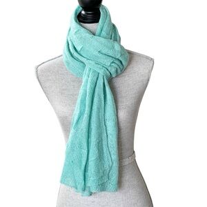 Echo Aqua Knit Scarf